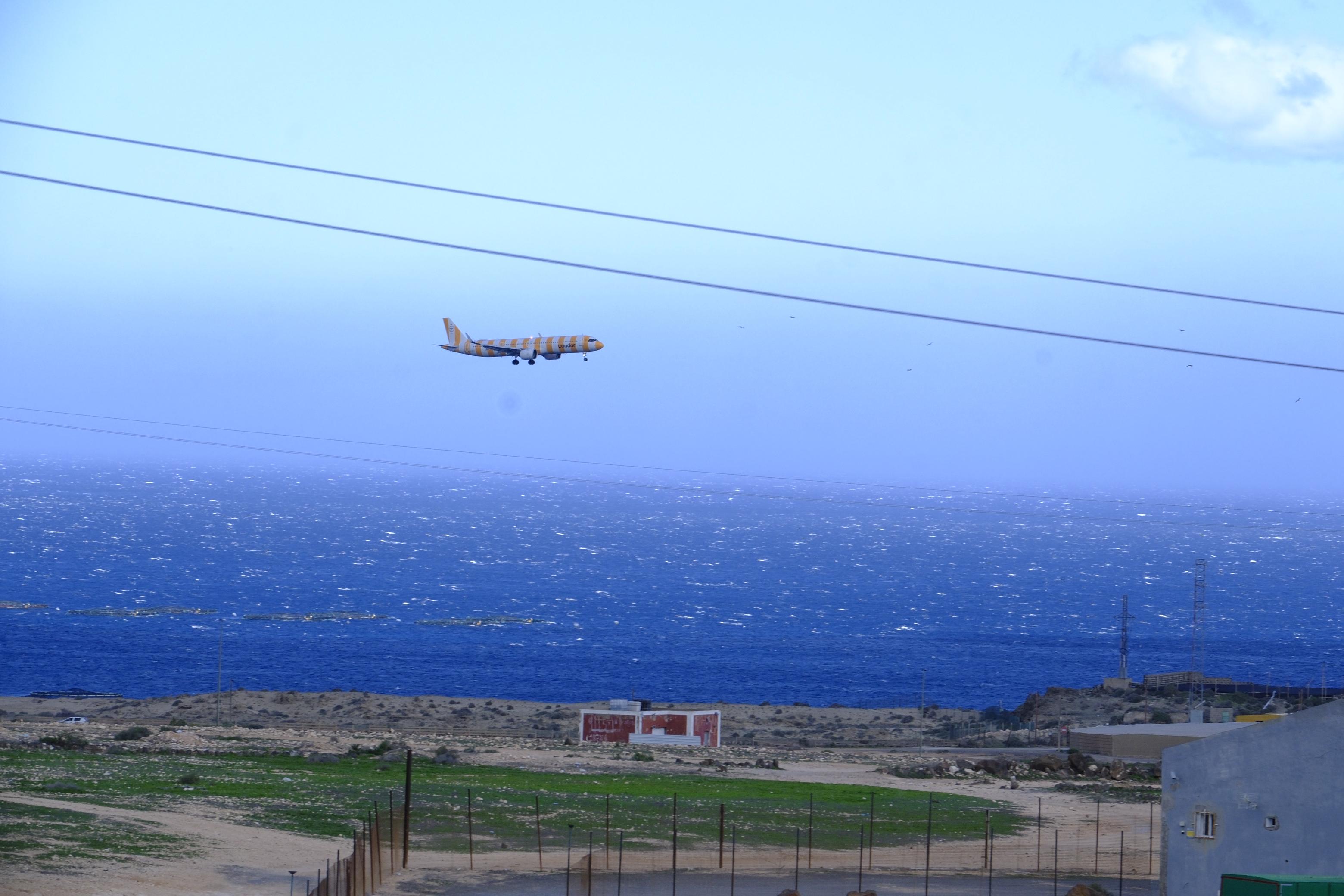Las rachas de viento causan estragos en el norte de Gran Canaria