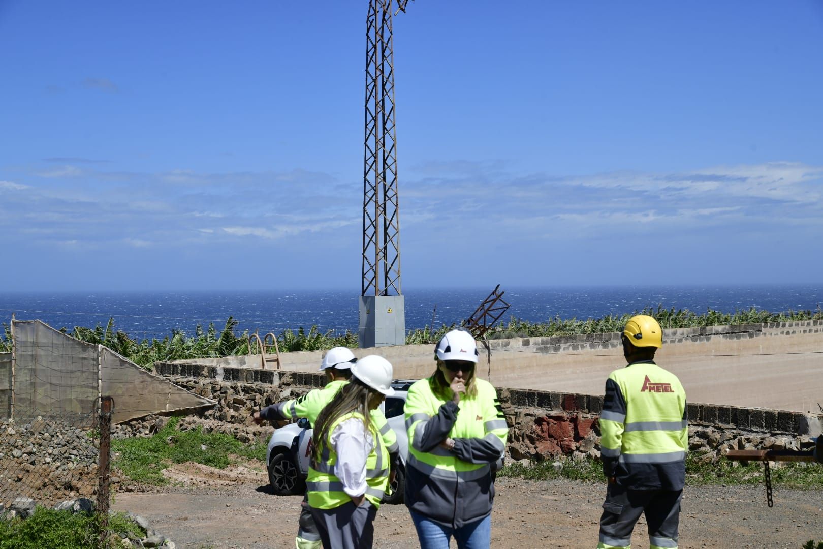 Las rachas de viento causan estragos en el norte de Gran Canaria