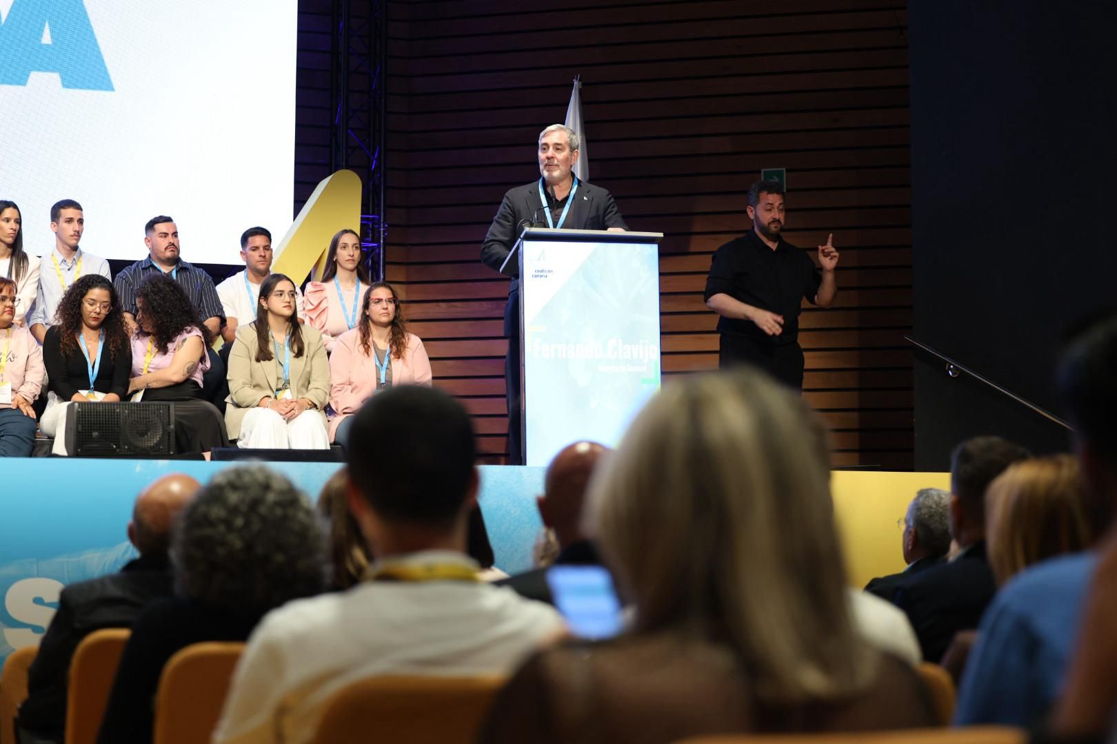 El VIII Congreso Nacional de Coalición Canaria, en imágenes