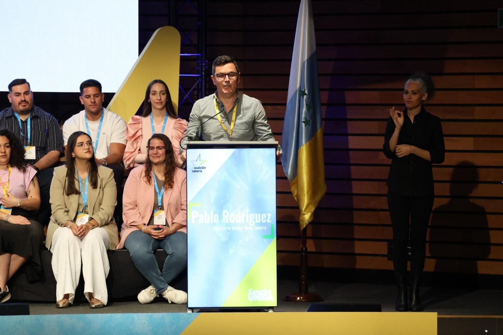El VIII Congreso Nacional de Coalición Canaria, en imágenes