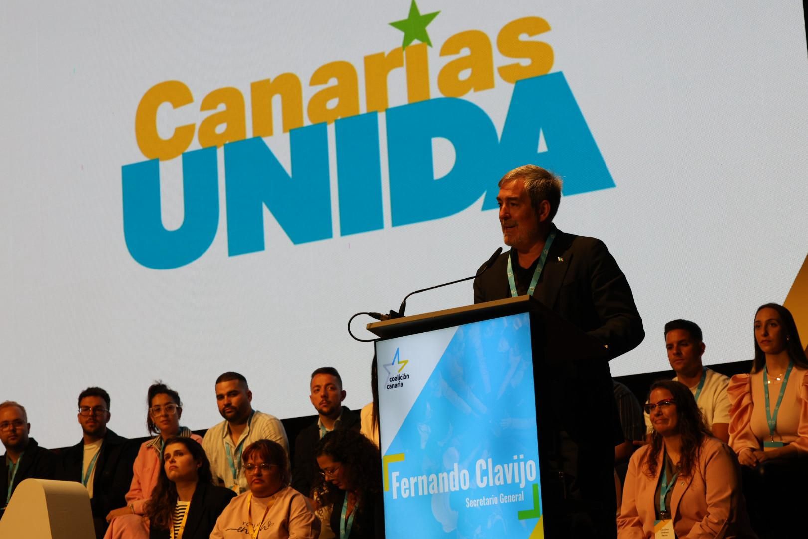 El VIII Congreso Nacional de Coalición Canaria, en imágenes