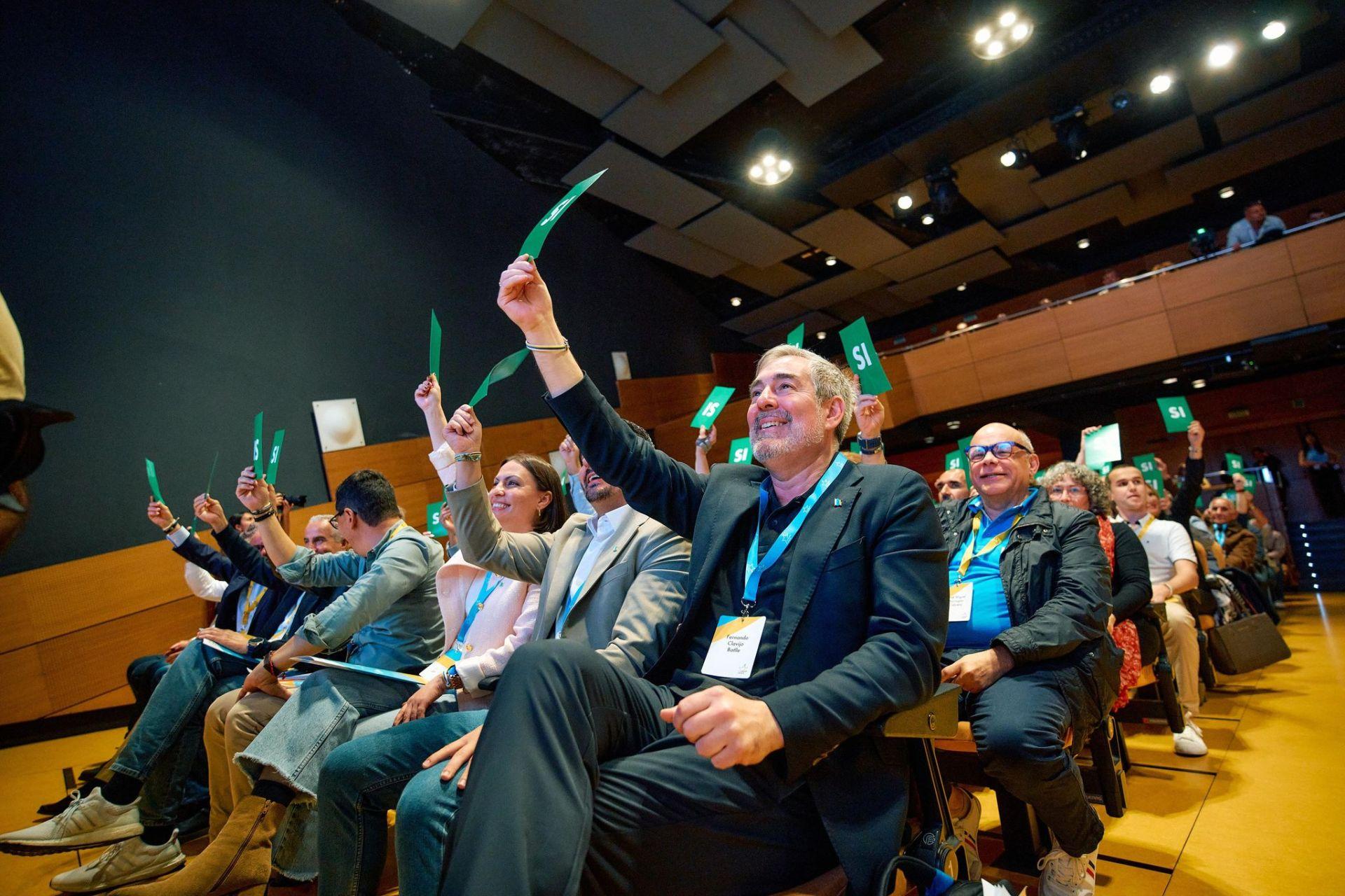 El VIII Congreso Nacional de Coalición Canaria, en imágenes