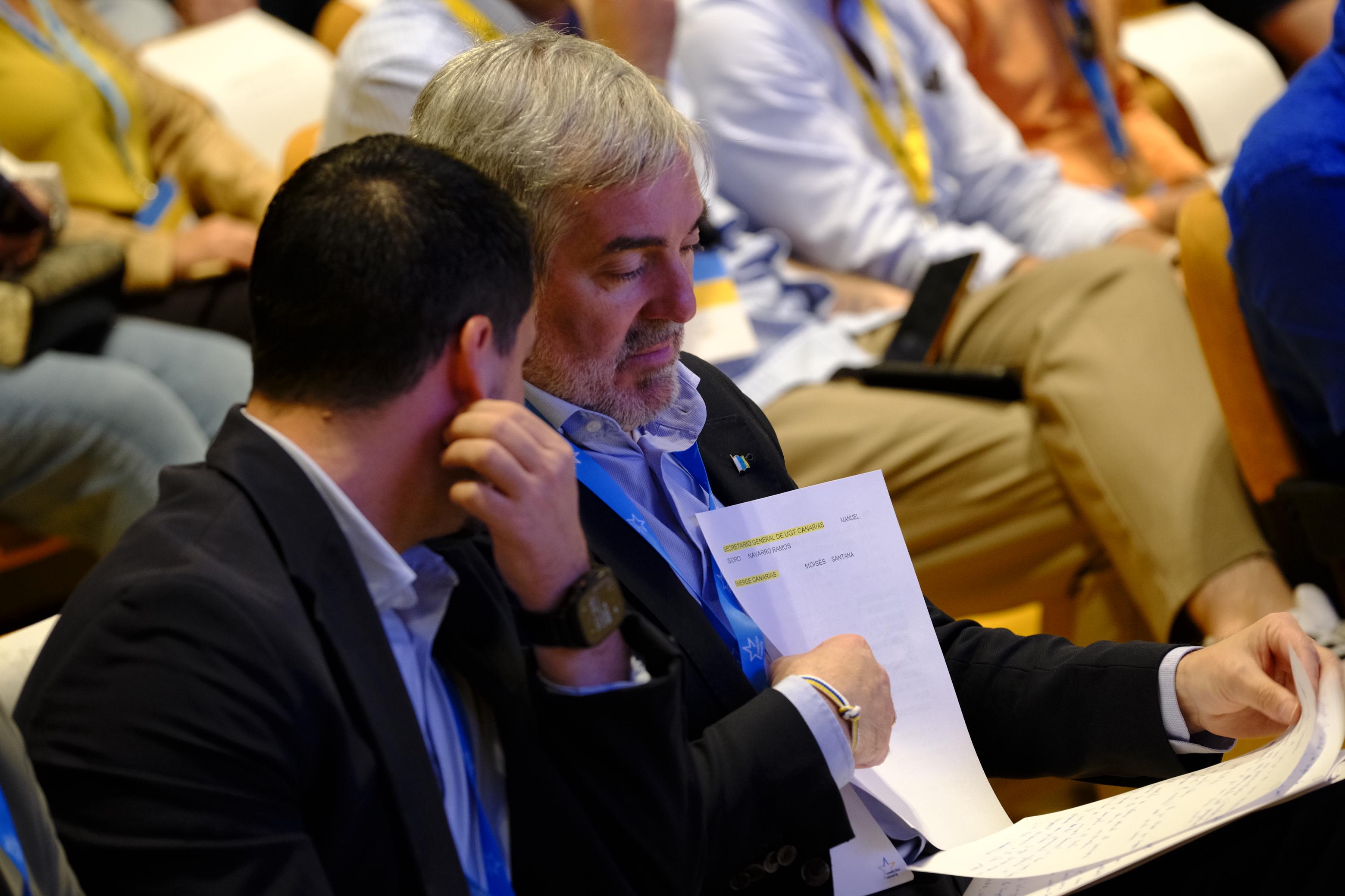 Imágenes de la clausura del VIII Congreso de Coalición Canaria