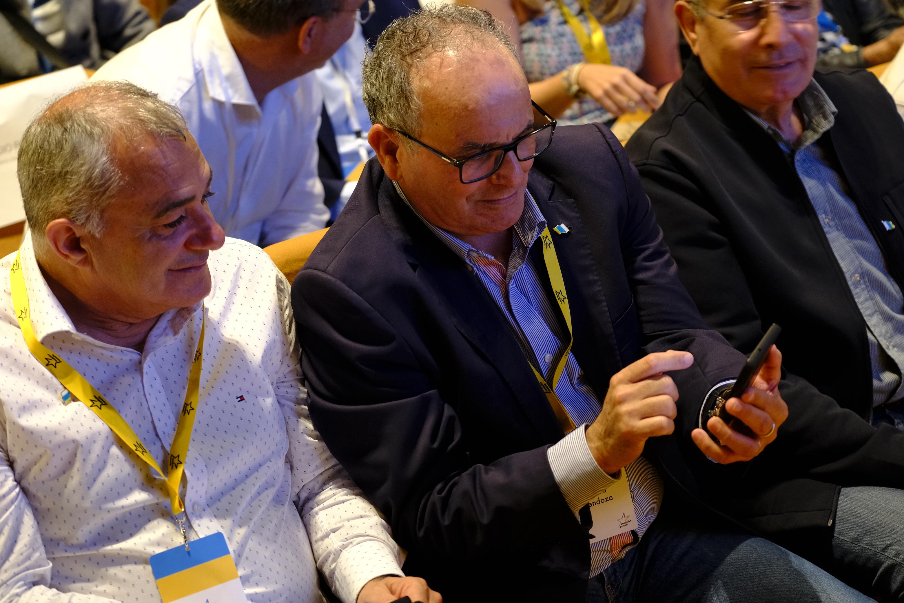 Imágenes de la clausura del VIII Congreso de Coalición Canaria