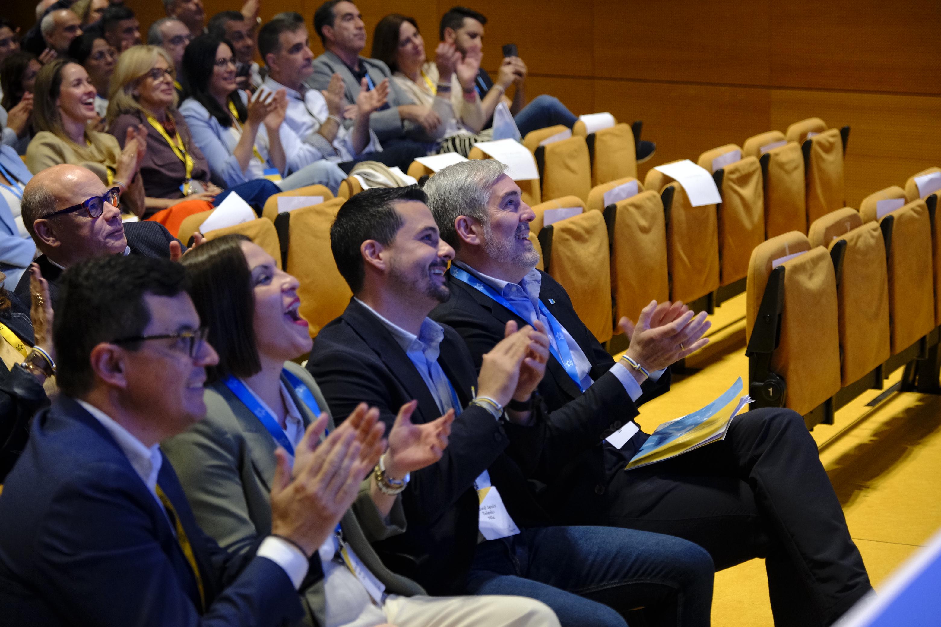 Imágenes de la clausura del VIII Congreso de Coalición Canaria