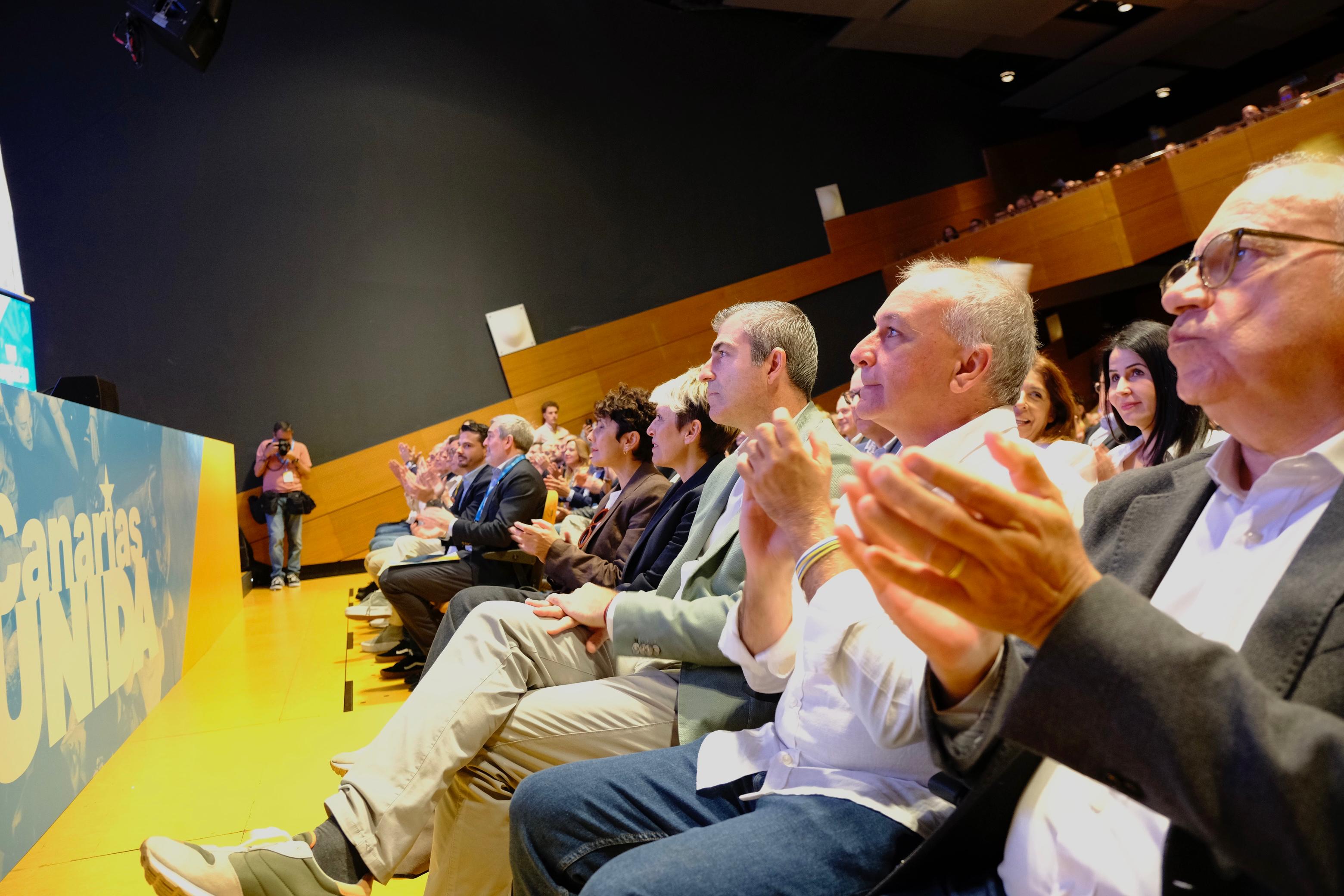 Imágenes de la clausura del VIII Congreso de Coalición Canaria