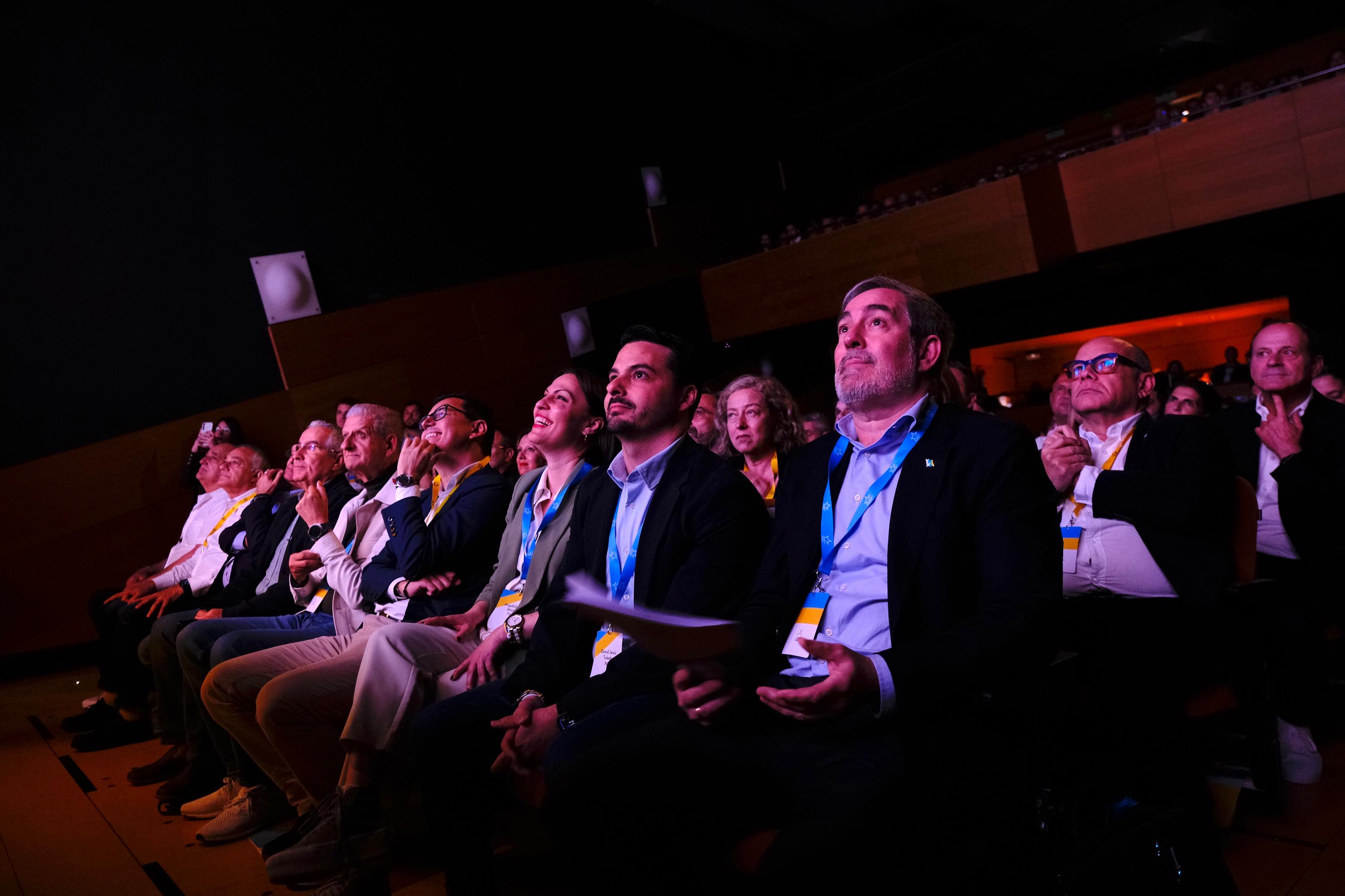 Imágenes de la clausura del VIII Congreso de Coalición Canaria