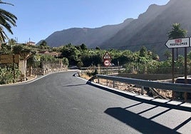 Imagen de archivo de la carretera GC-60, en Gran Canaria.