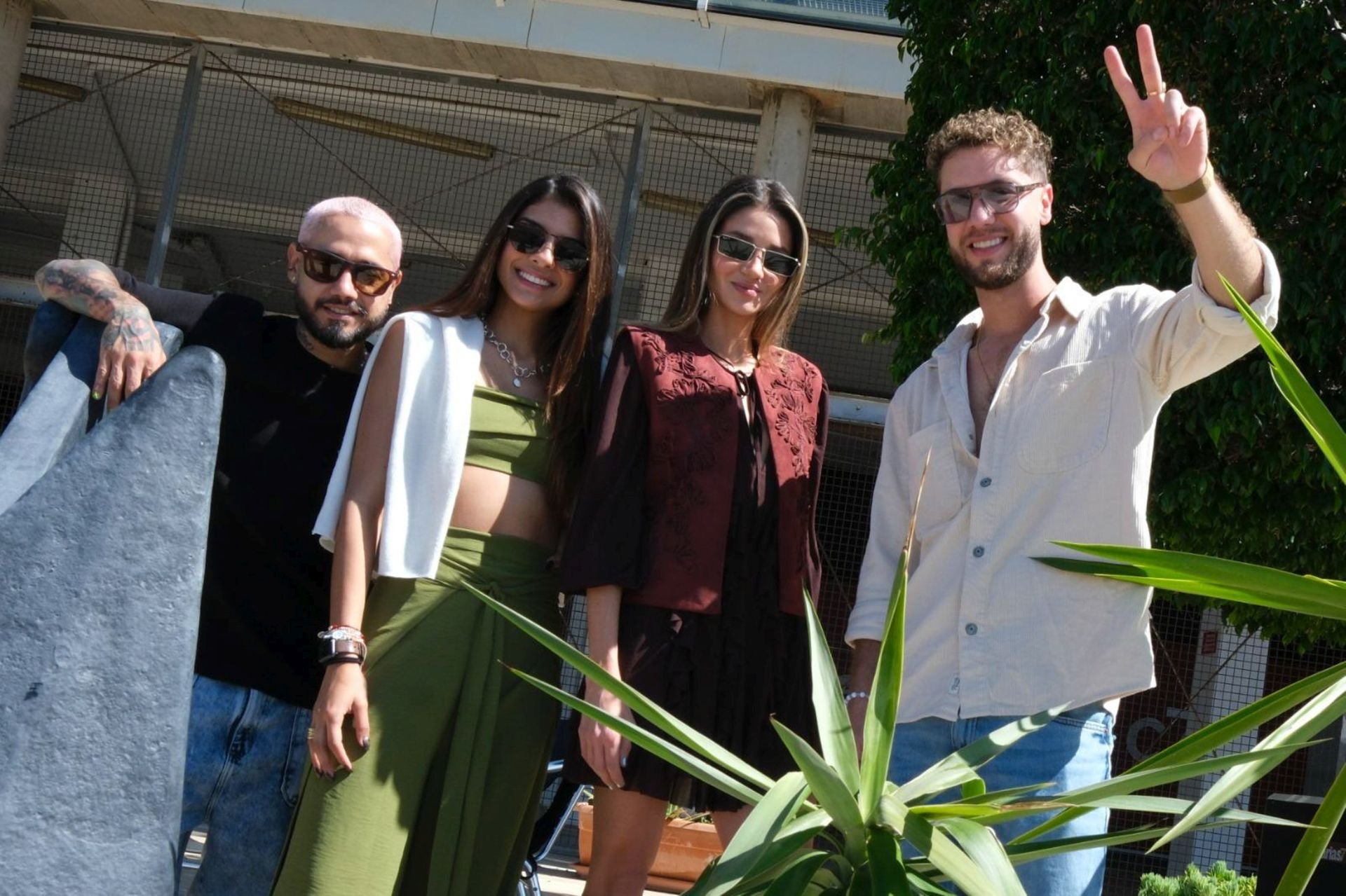 La visita de los actores de &#039;La Reina del Flow&#039; a CANARIAS7, en imágenes