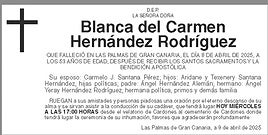 Blanca del Carmen Hernández Rodríguez