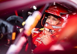 Luis Monzón, leyenda del automovilismo canario.