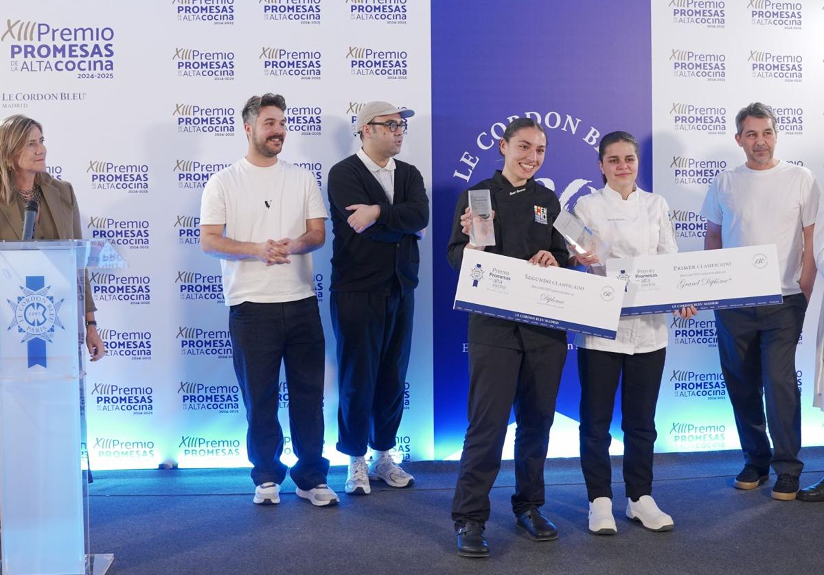 Dos estudiantes canarios juegan un papel destacado en la final del XIII Premio Promesas de la alta cocina de Le Cordon Bleu Madrid