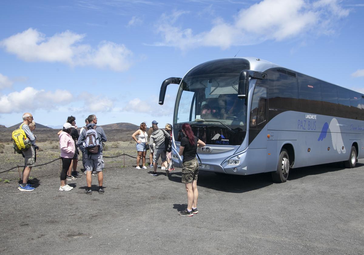 Empieza el sistema de control de acceso a Caldera Blanca y Volcán del Cuervo