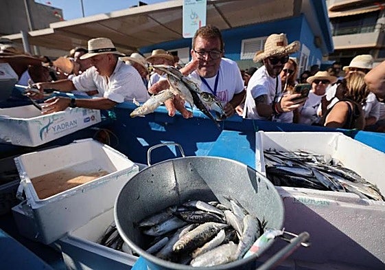Vará del Pescao de Arinaga, el pasado año.