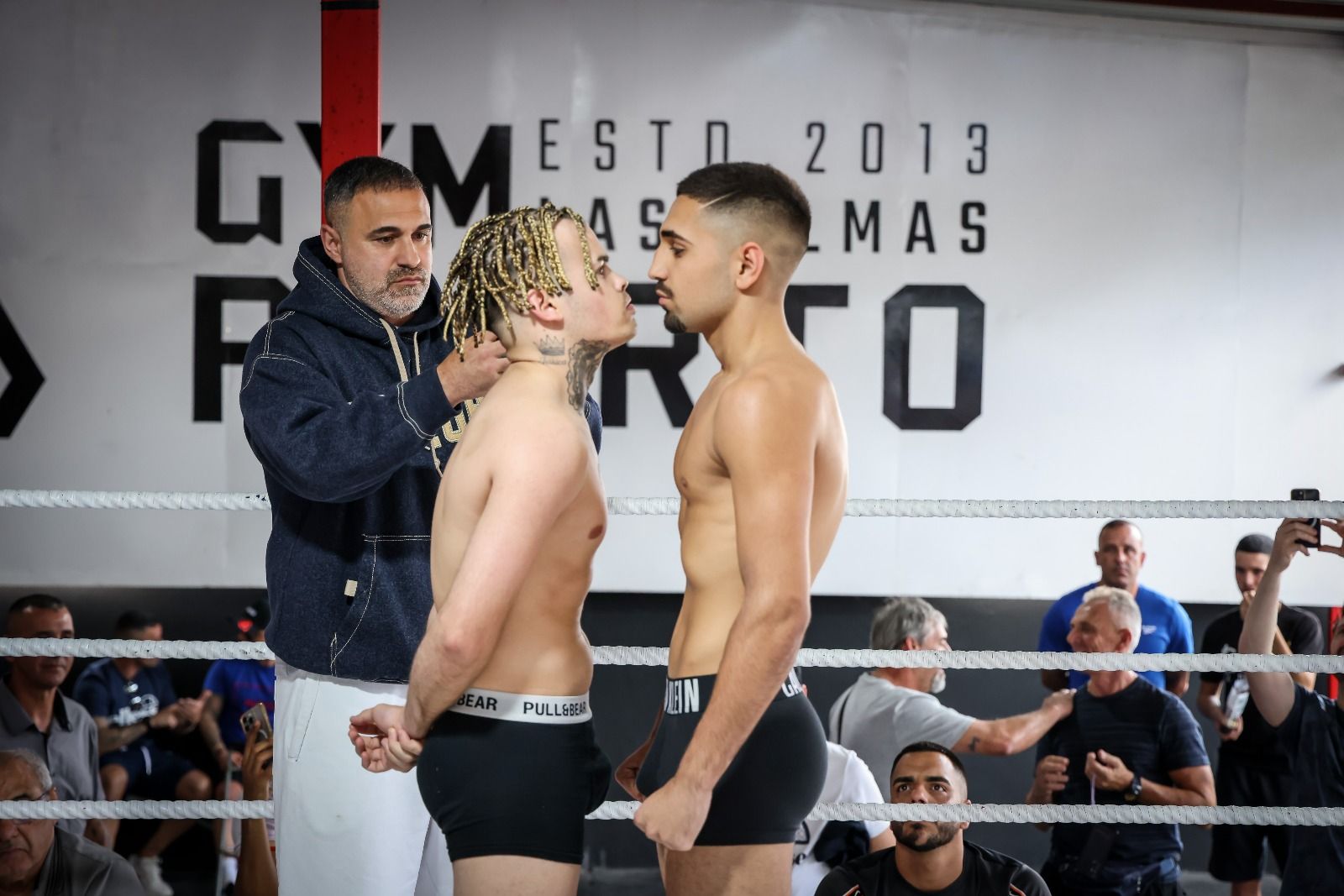 Pesaje de las Finales del Provincial de Boxeo