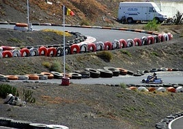 Foto archivo de un Karting en Canarias sin relación con la noticia.
