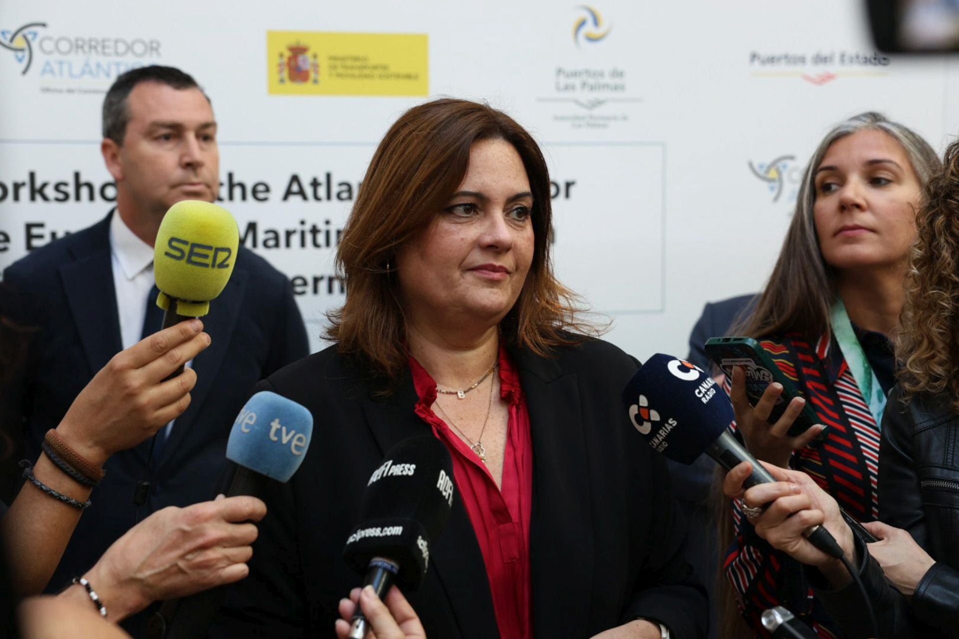 Las jornadas de los principales desafíos de los puertos, en imágenes