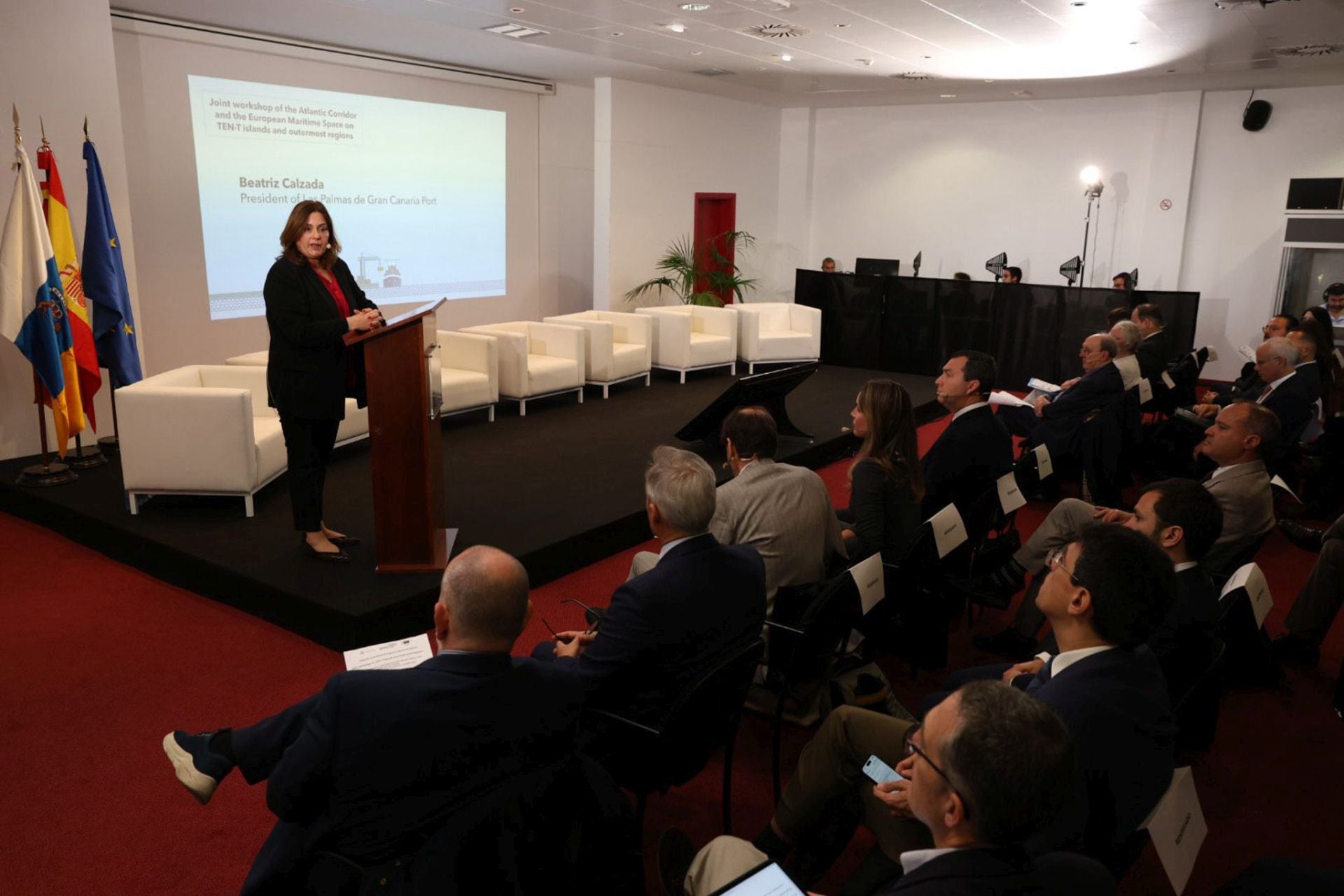 Las jornadas de los principales desafíos de los puertos, en imágenes