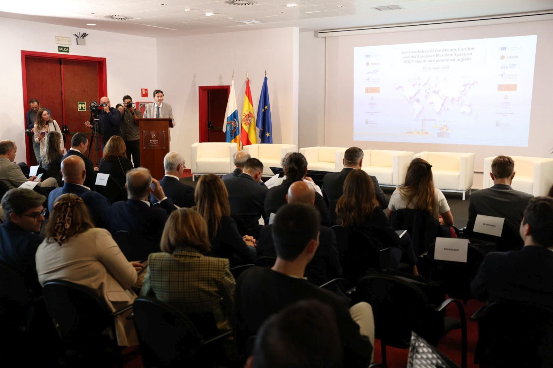 Las jornadas de los principales desafíos de los puertos, en imágenes