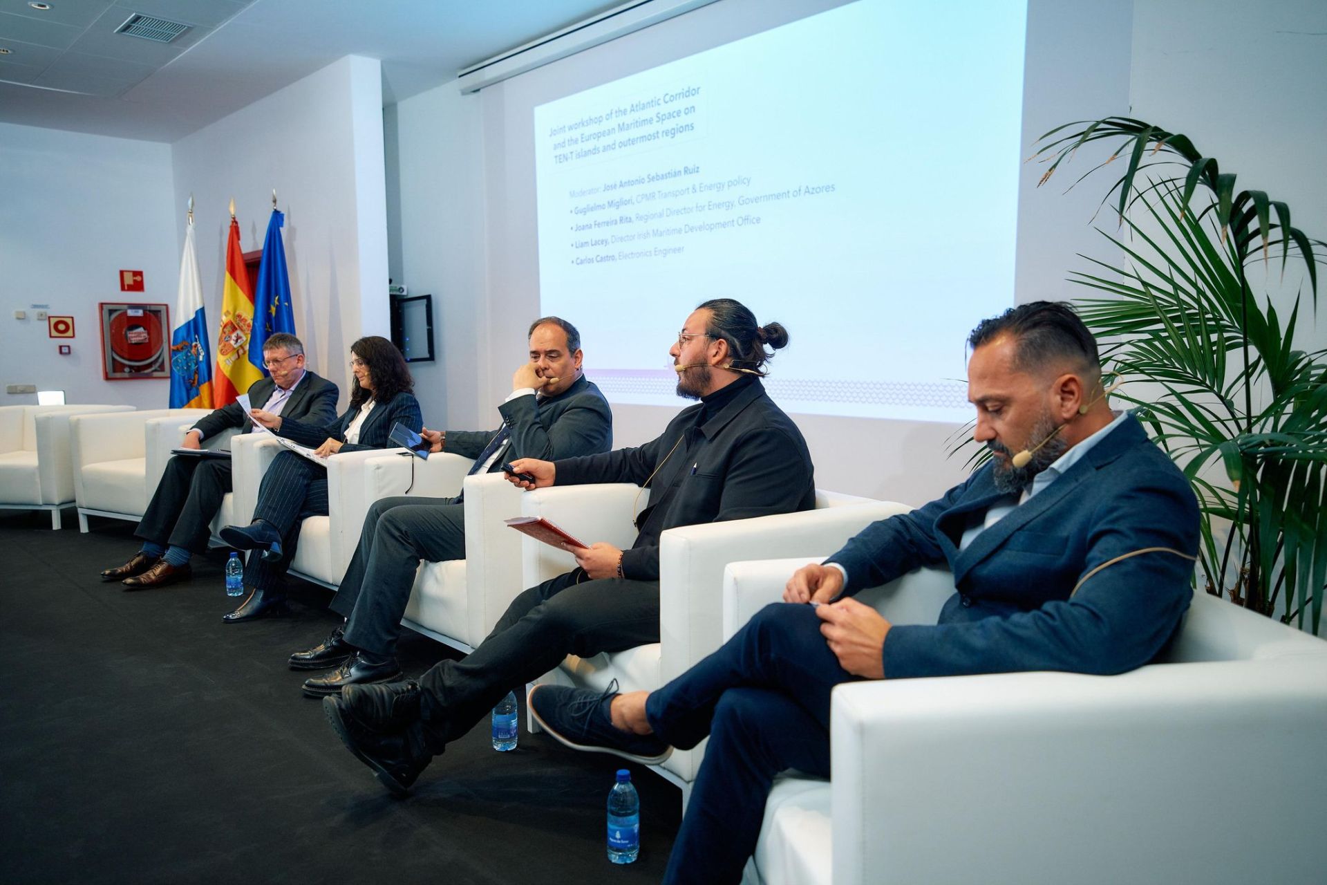 Las jornadas de los principales desafíos de los puertos, en imágenes