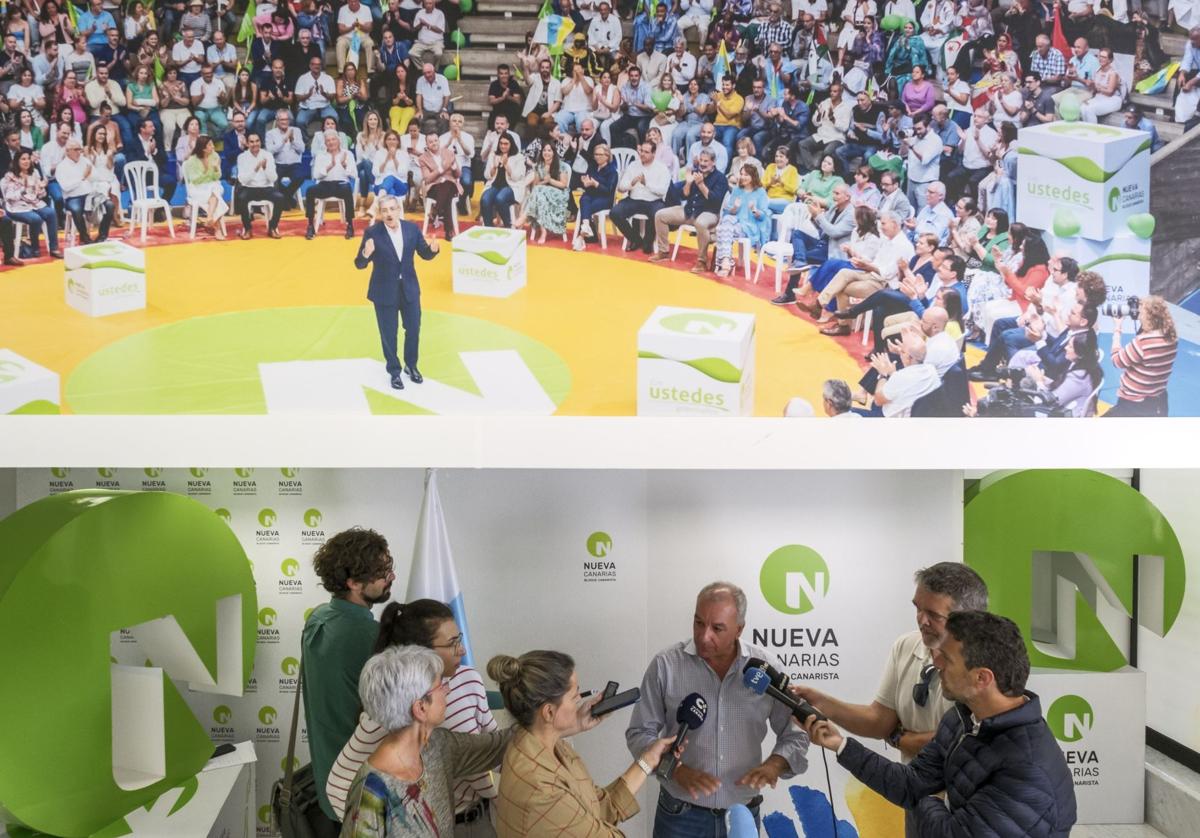 NC se siente «traicionada» por el «transfuguismo» en Santa Lucía
