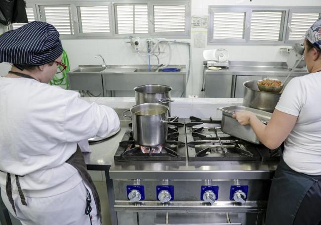 Cocina del CADI de El Tablero.