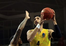 Conditt, durante un partido de la Eurocup.