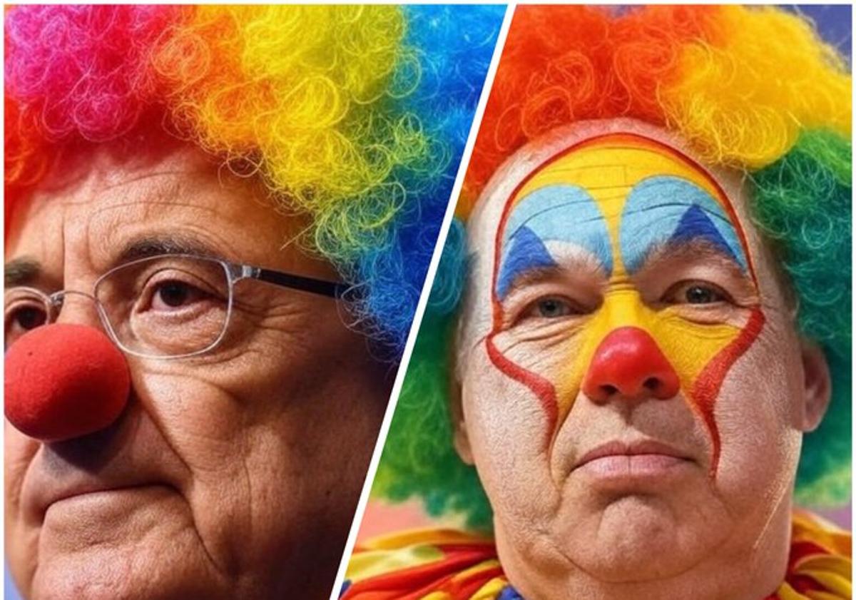 Imagen principal - Algunas de las imágenes que pueblan las redes tras la derrota blanca.