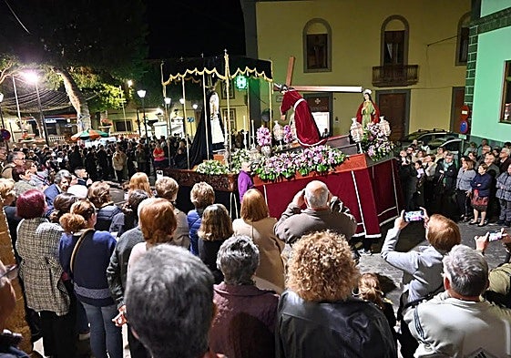 Imagen de archivo de la Procesión del Encuentro de Guía.