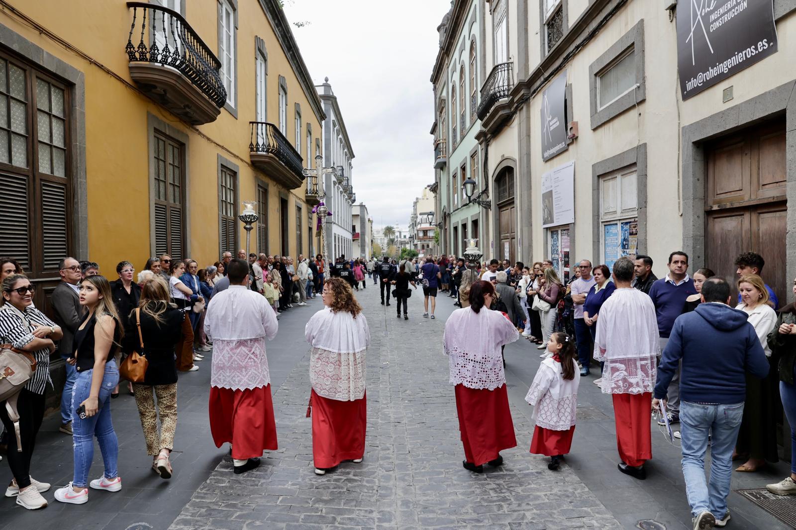 Procesión Magna Interparroquial en Las Palmas de Gran Canaria