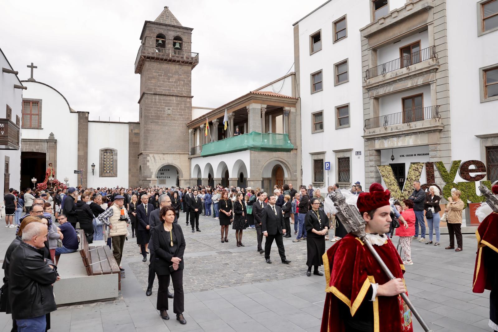 Procesión Magna Interparroquial en Las Palmas de Gran Canaria