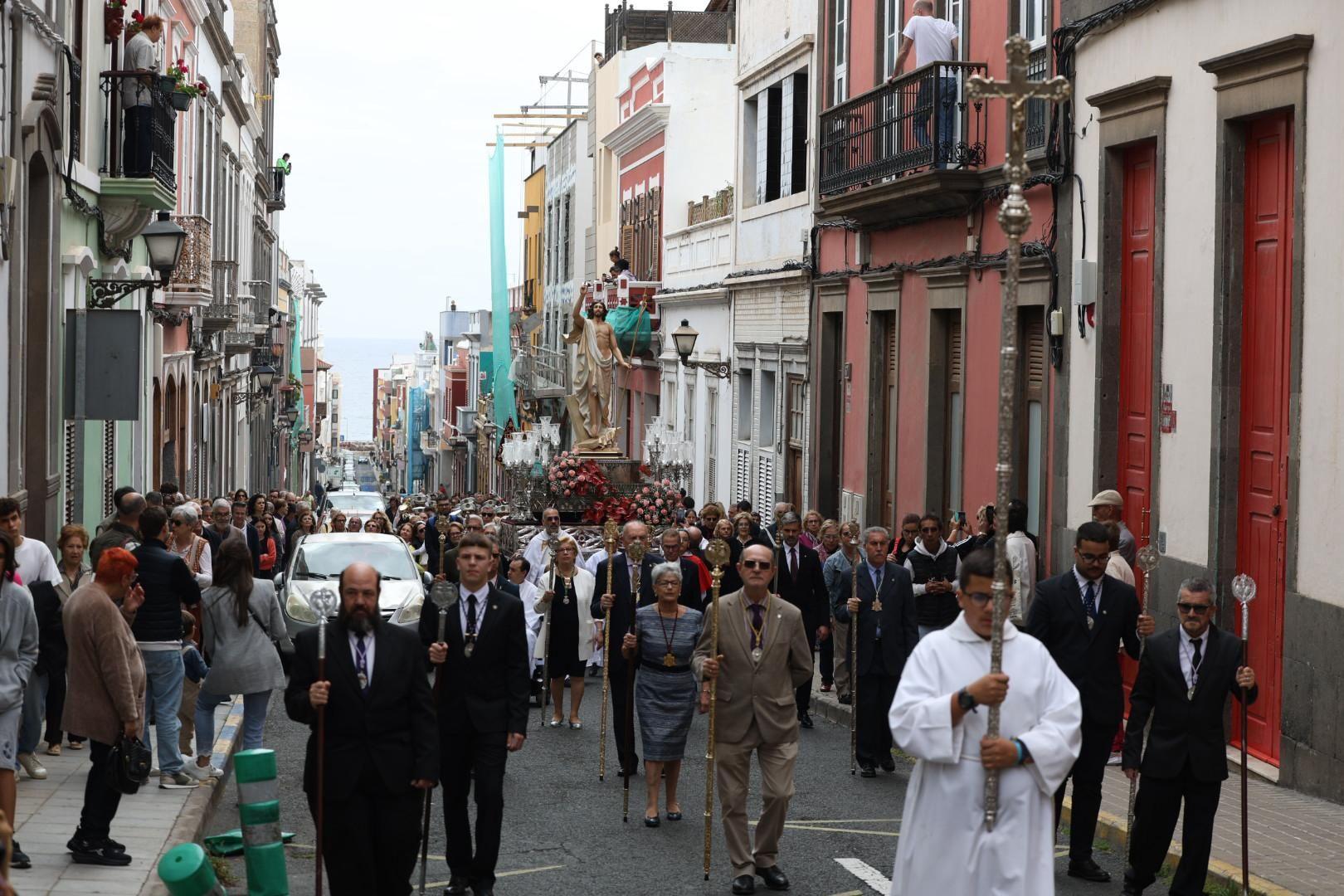 La procesión del Cristo Resucitado, en imágenes