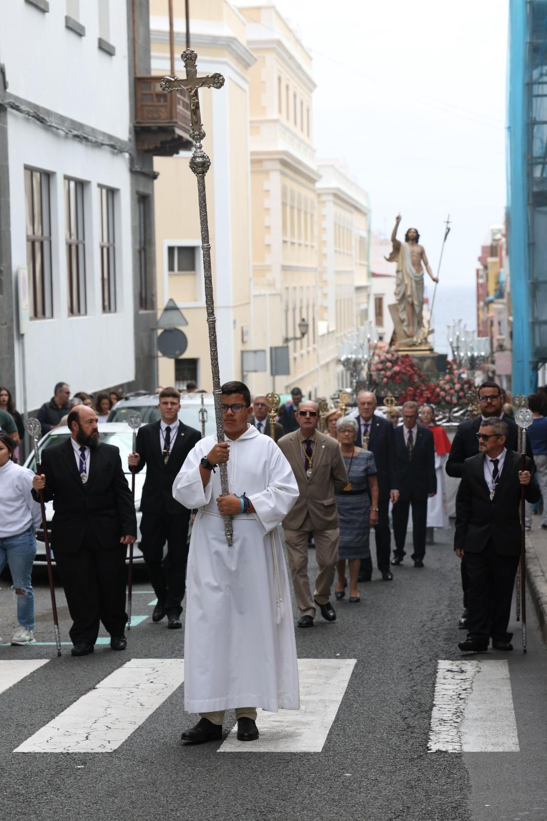 La procesión del Cristo Resucitado, en imágenes