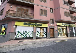 El nuevo local de Hiperdino en Santa María de Guía