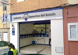 Administración de lotería nº 14 de Las Palmas de Gran Canaria.