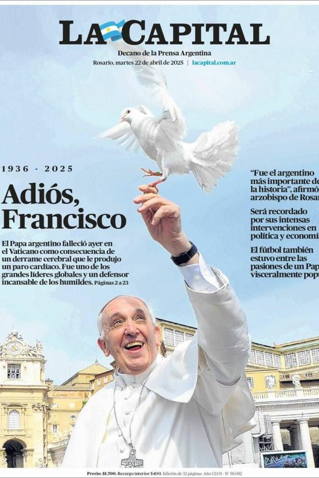 Portada de La Capital