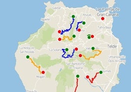 Imagen de los tramos.