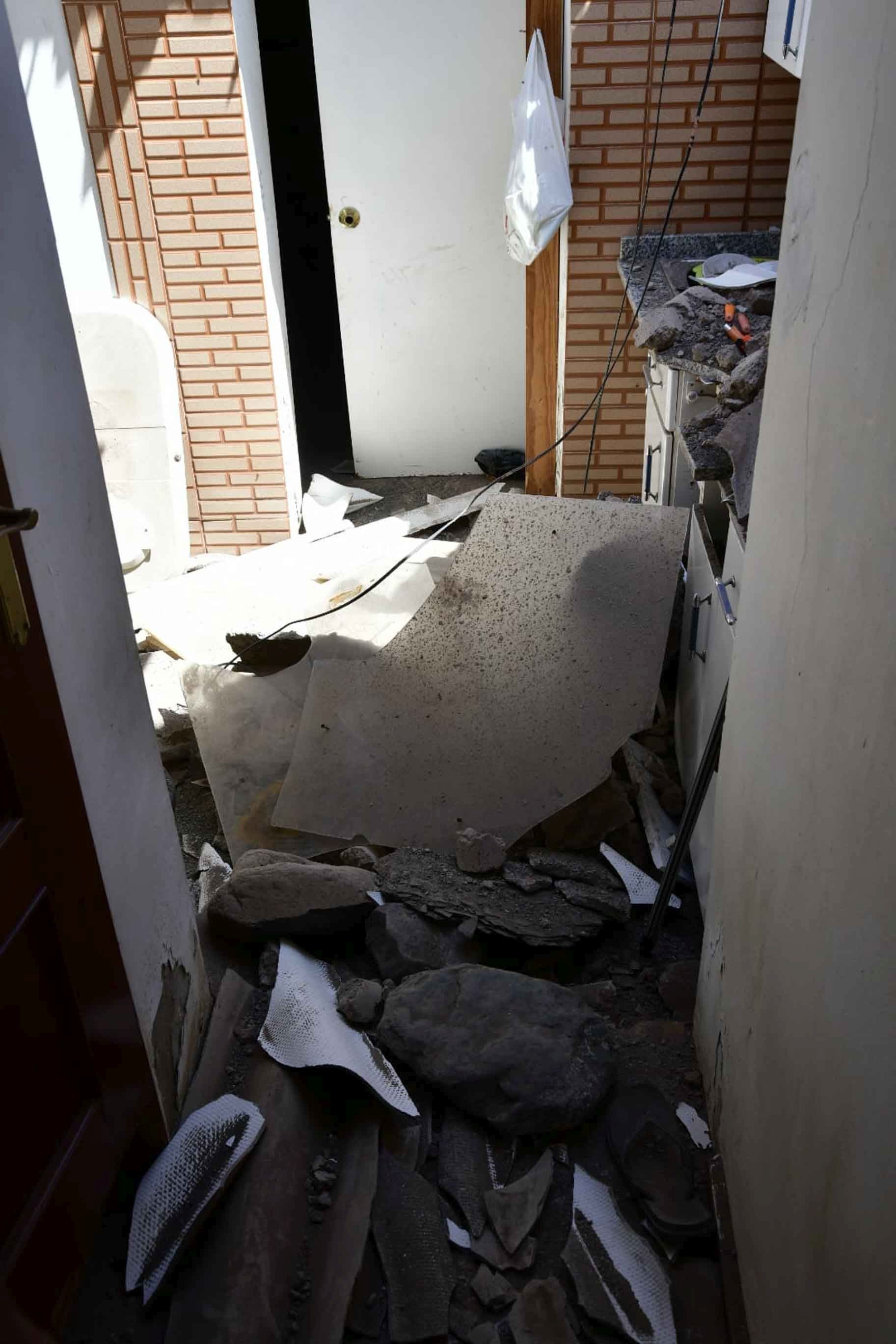 Imágenes del mal estado de las viviendas