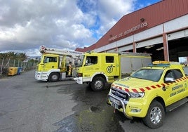 Parque de bomberos en una imagen de archivo.