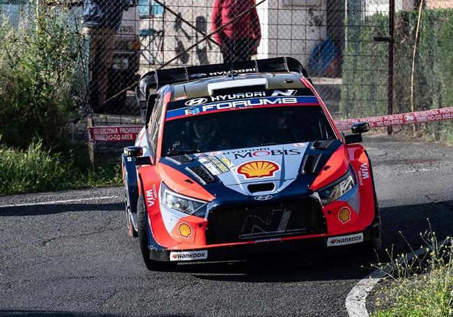 Tanak también brilló a los mandos de su Hyundai.
