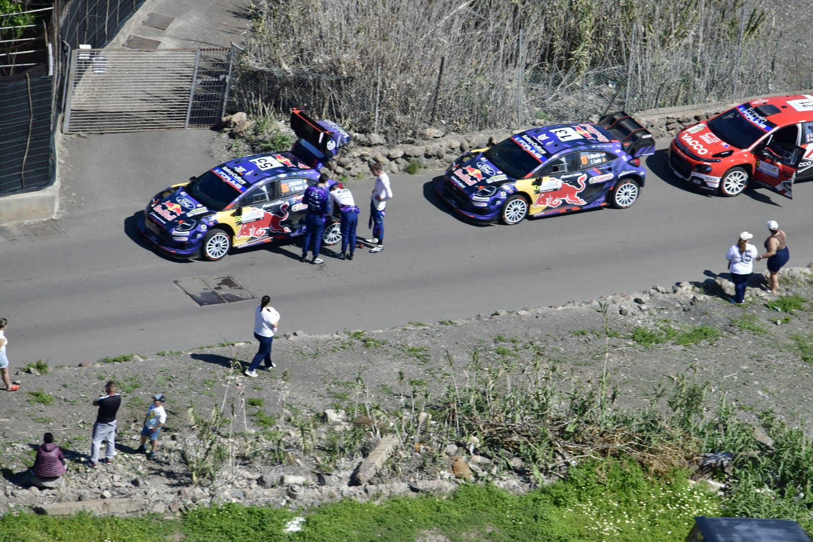 El Rally Islas Canarias 2025, visto desde los cielos