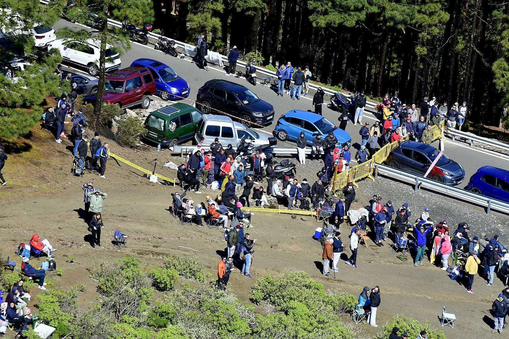 El Rally Islas Canarias 2025, visto desde los cielos
