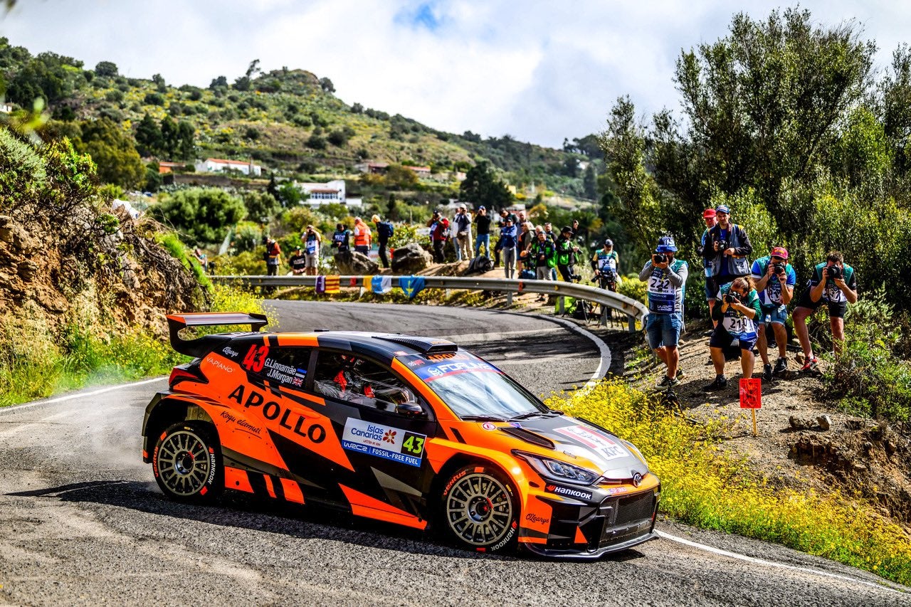 El Rally Islas Canarias 2025, visto desde los cielos