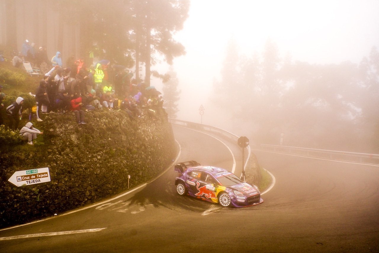 El Rally Islas Canarias 2025, visto desde los cielos