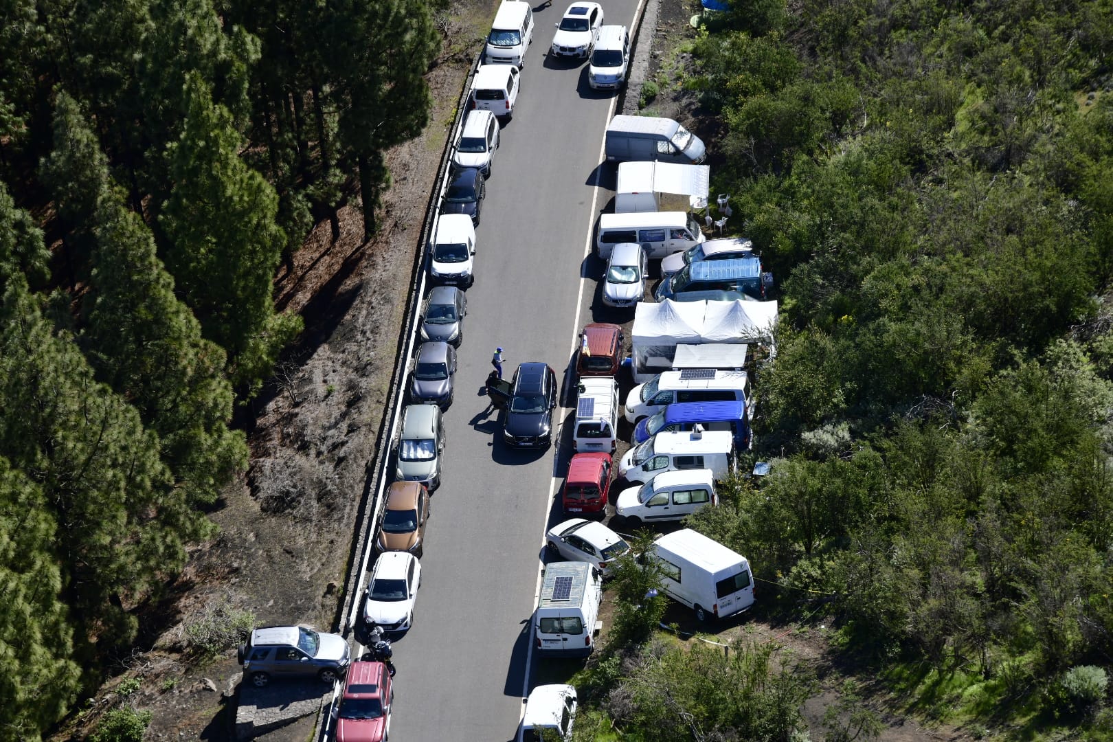 El Rally Islas Canarias 2025, visto desde los cielos
