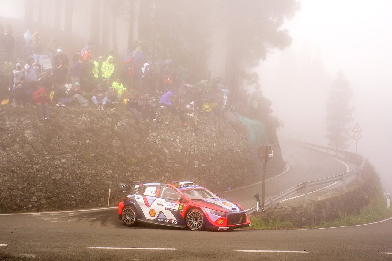 El Rally Islas Canarias 2025, visto desde los cielos