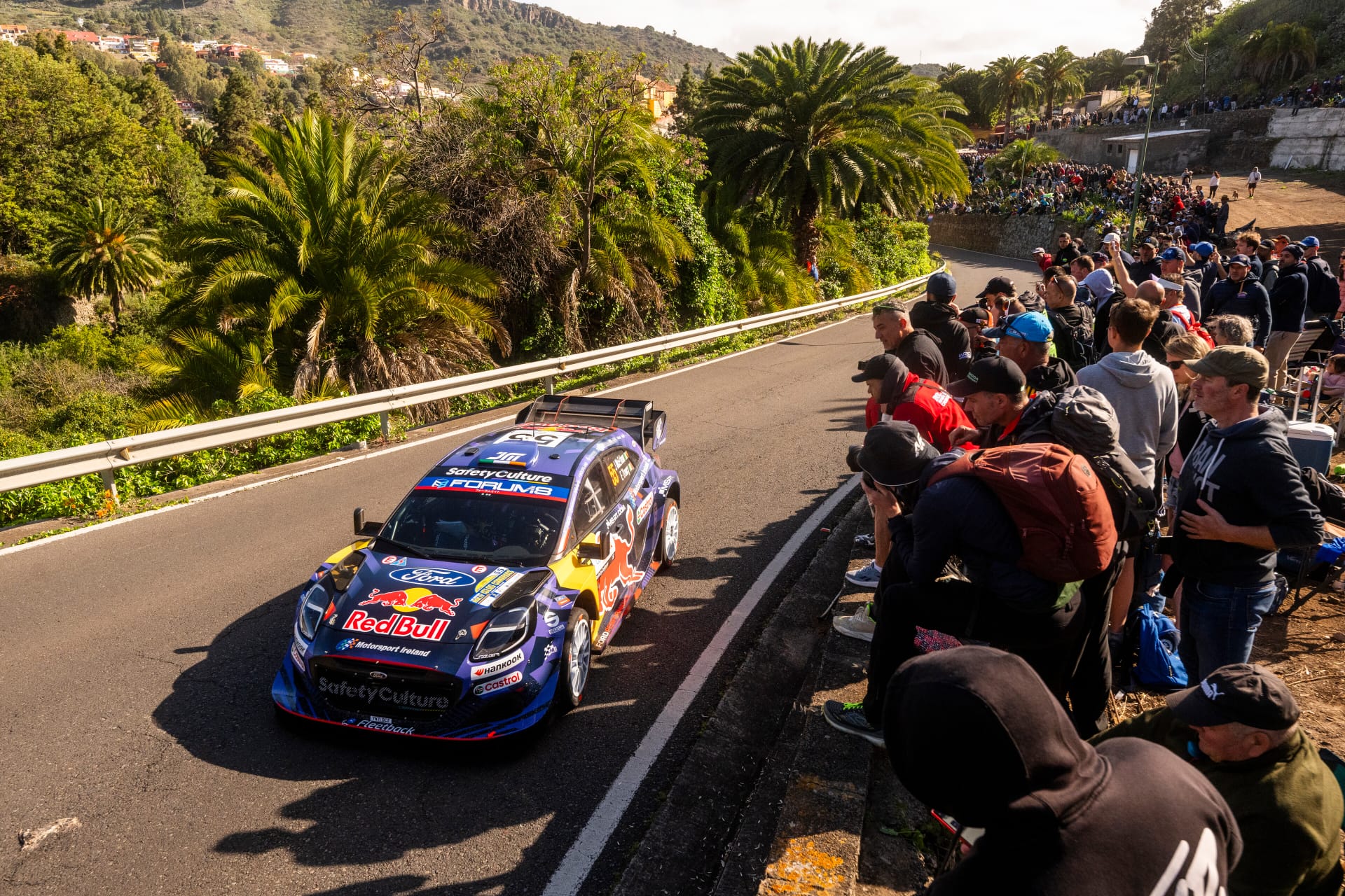 El Rally Islas Canarias 2025, visto desde los cielos