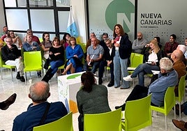 Imagen de archivo de la ejecutiva nacional de Nueva Canarias.