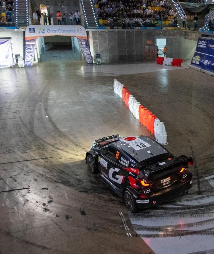 Imagen secundaria 2 - Rovanpera es inalcanzable y vuela en el Rally Islas Canarias