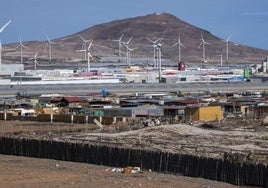 El asentamiento de Bahía de Formas, con más de 150 parcelas ocupadas